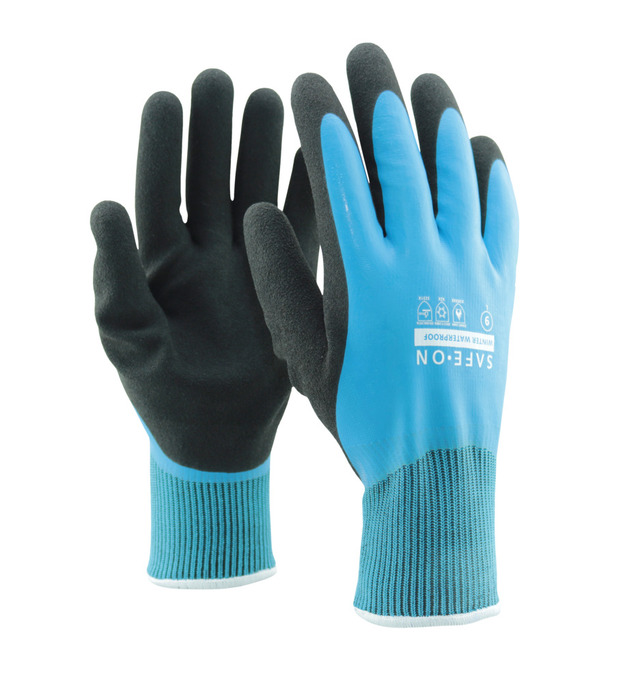 Safe-On vinter arbeidshansker vanntette str. 10